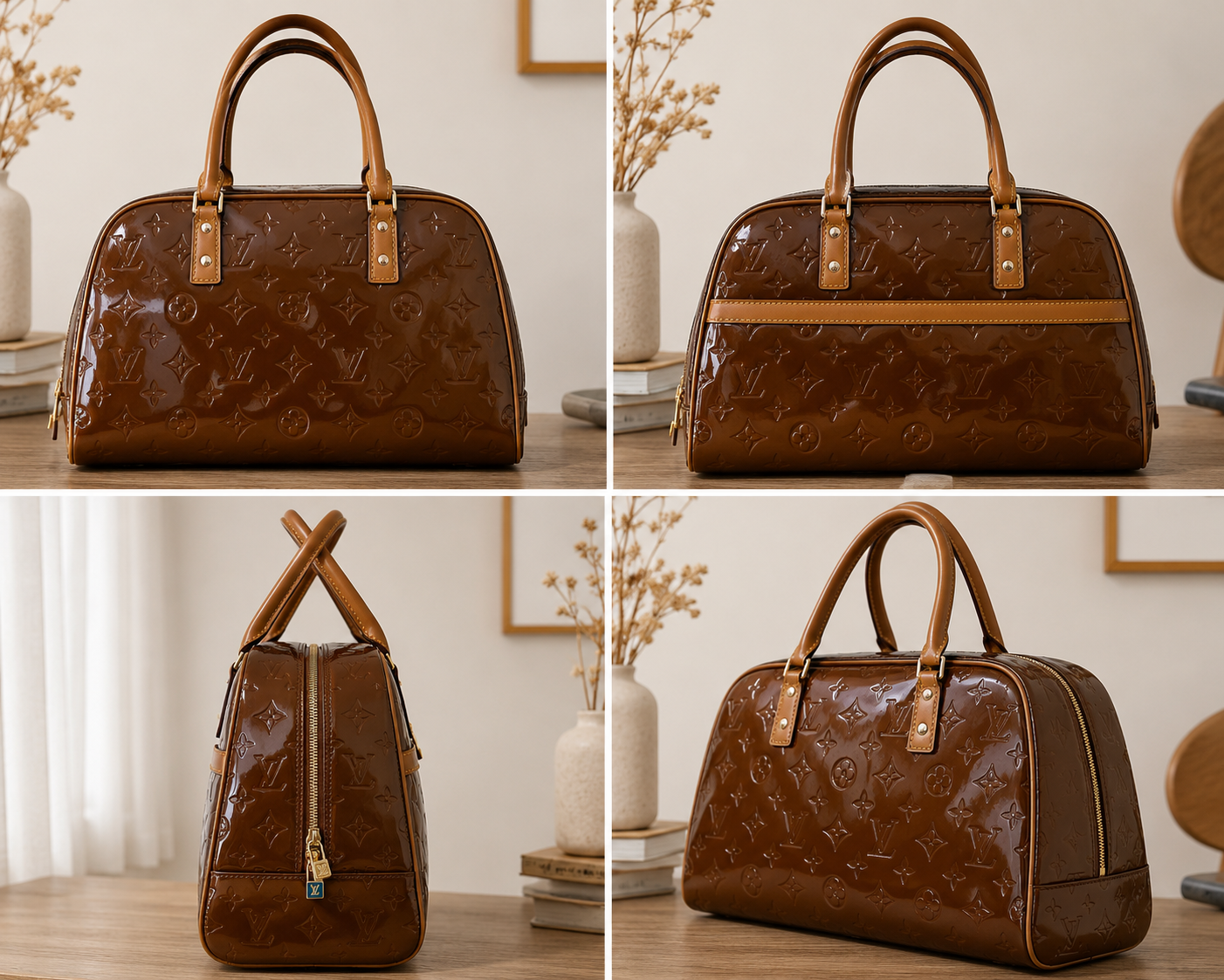 Louis Vuitton Monogram Vernis Tompkins Square Vintage