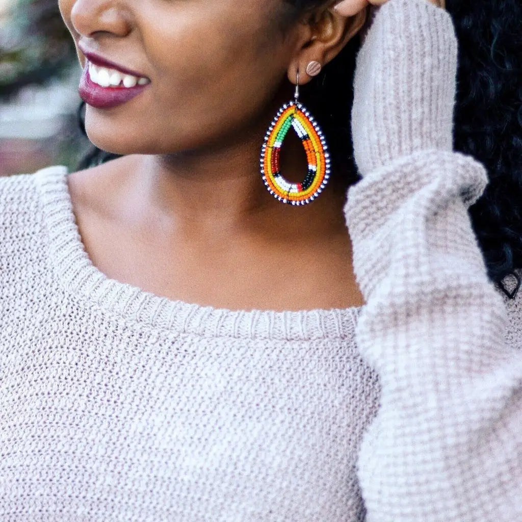 Tanei Multi Bead Earrings