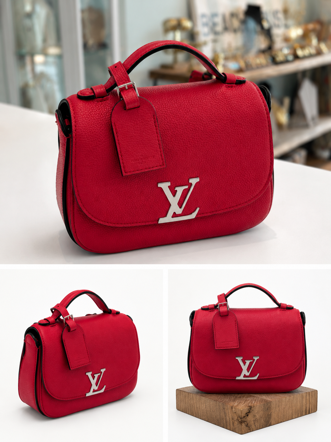 Louis Vuitton Taurillon Leather Neo Vivienne Bag