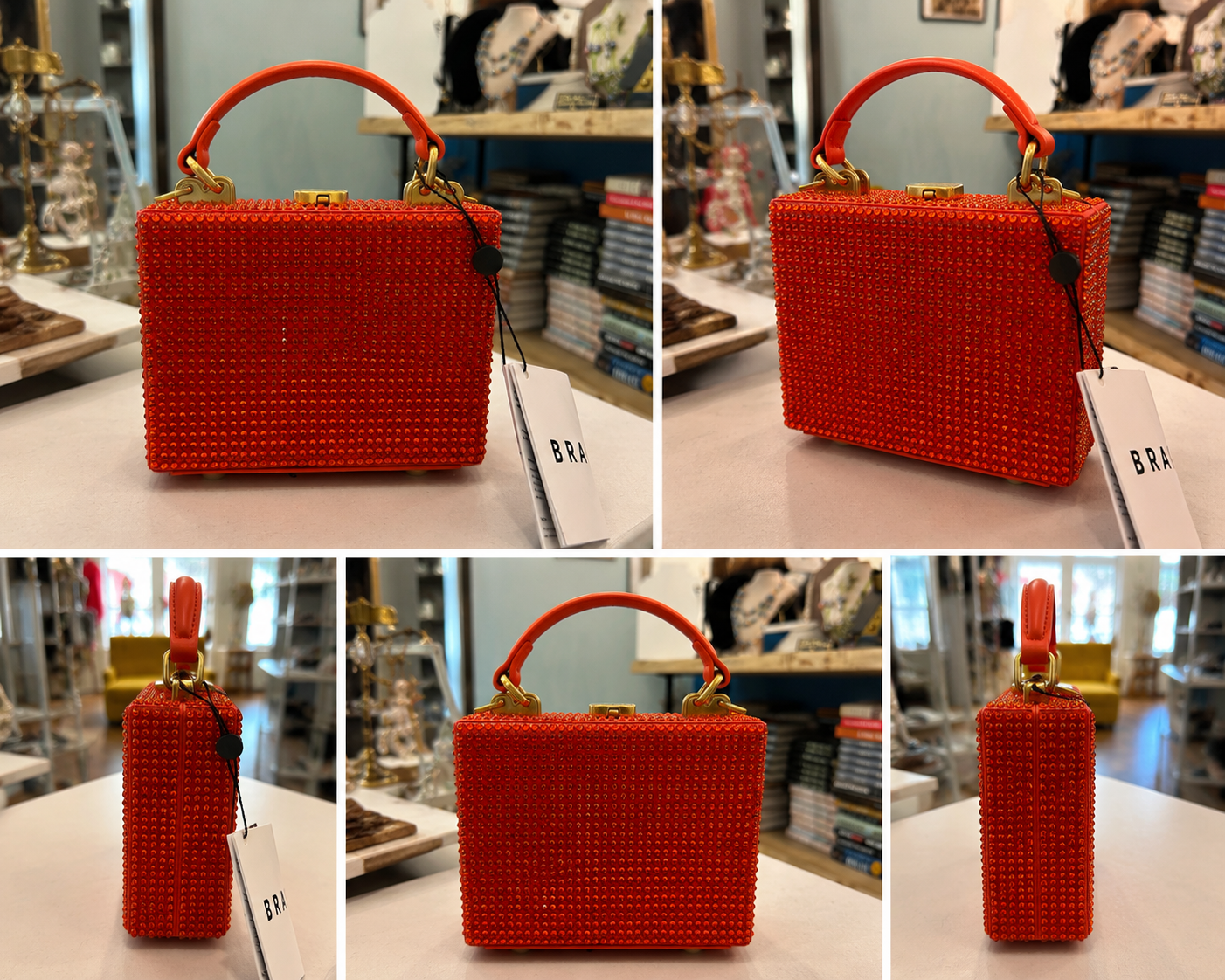 Crystal Top Brandon Blackwood Bag