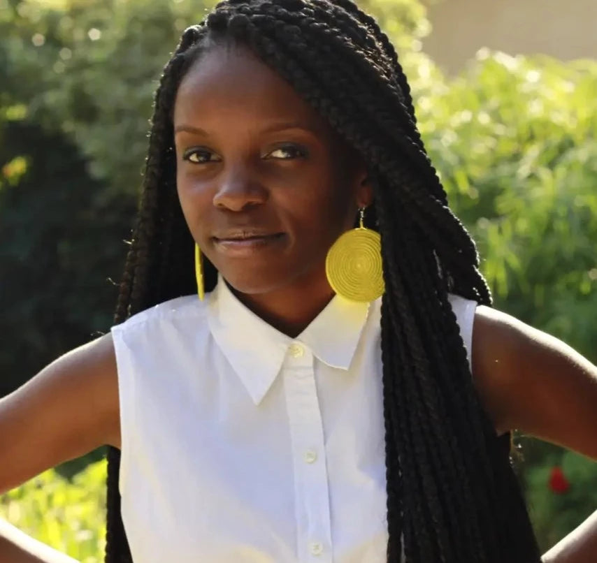 Rwandan Sisal Earrings