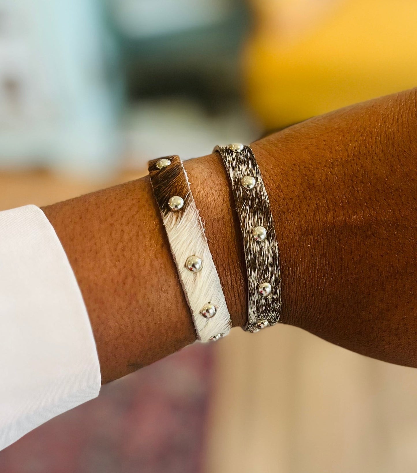 Leather Cowgirl Bracelets