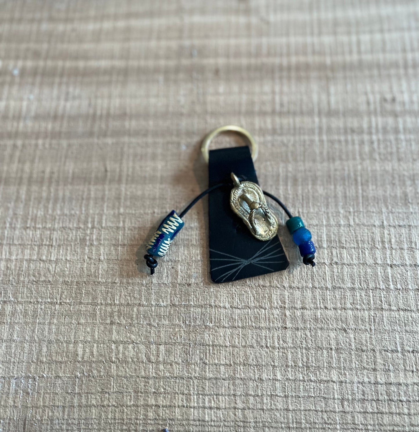 Leather & Brass Key Chains