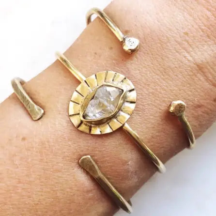 Hammered Layer Classic Cuff
