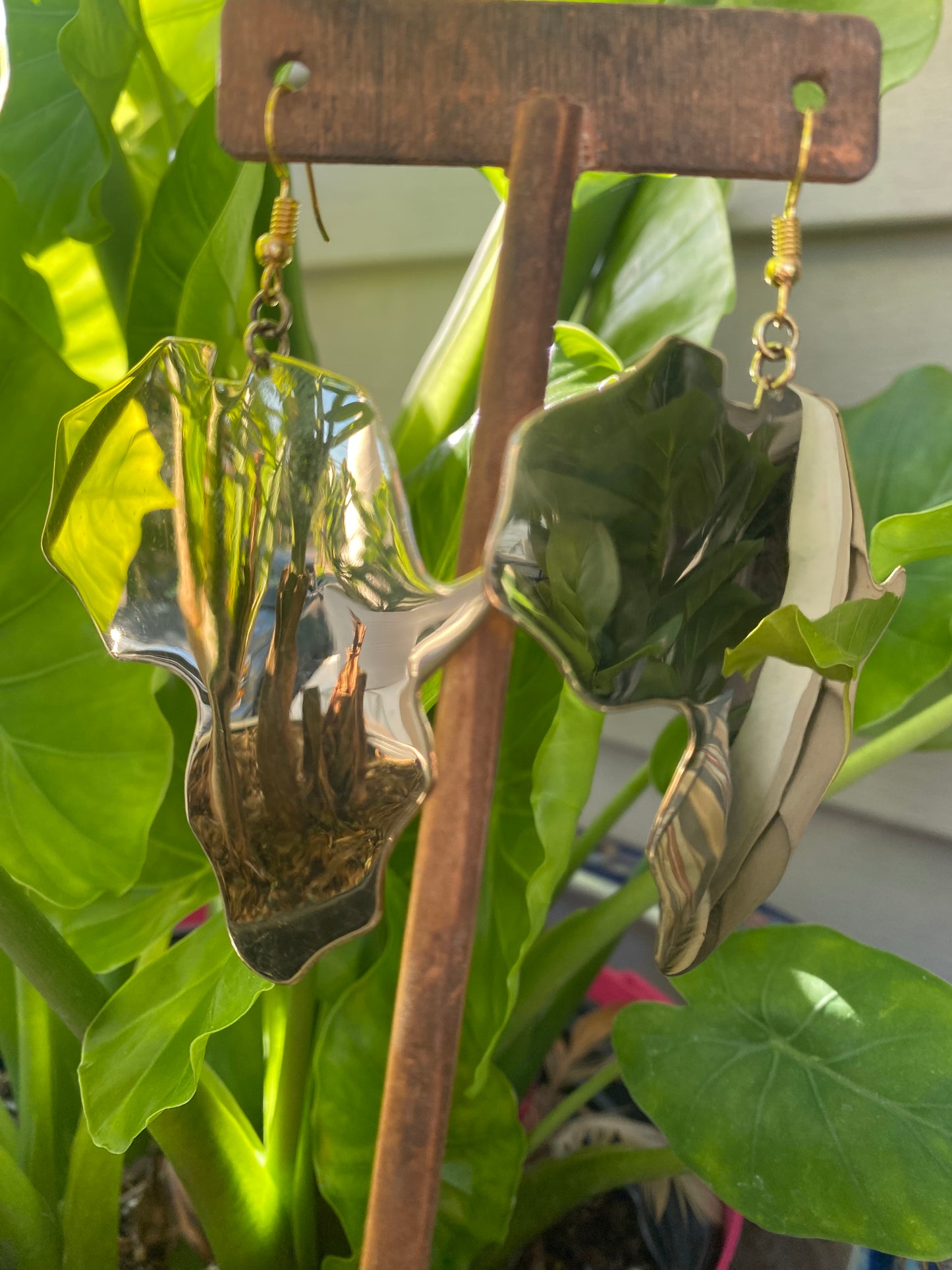 Mother Africa Reflective Earrings