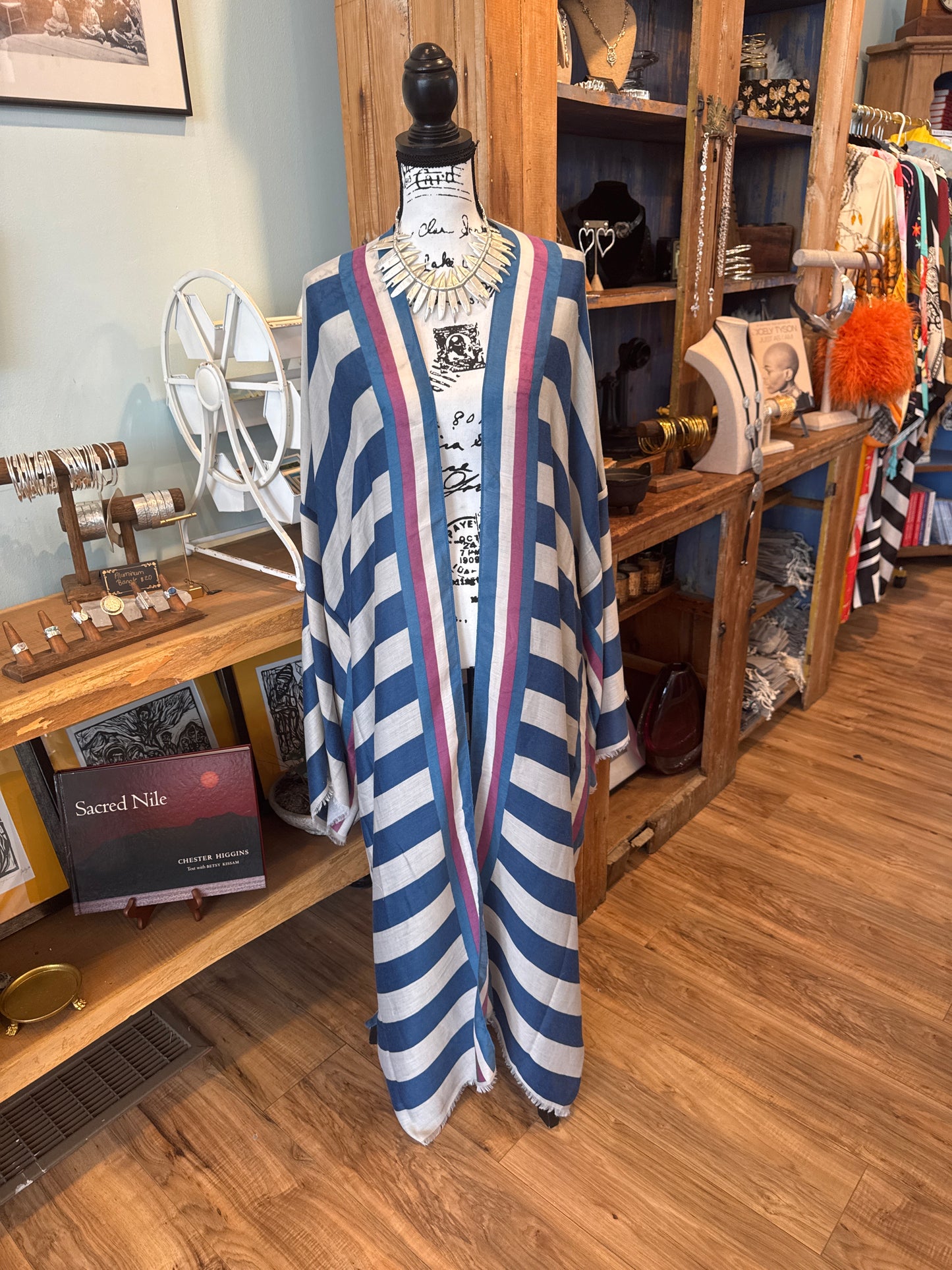 Coastal Rhythm Kimono