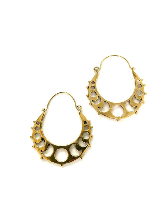 Badia Moon Phases Hoop