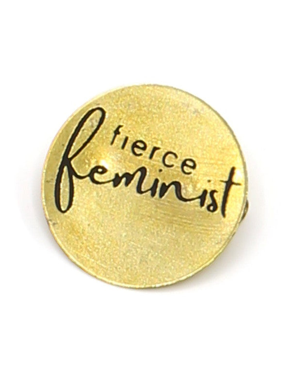 Fierce Feminist Pin - Fair Anita