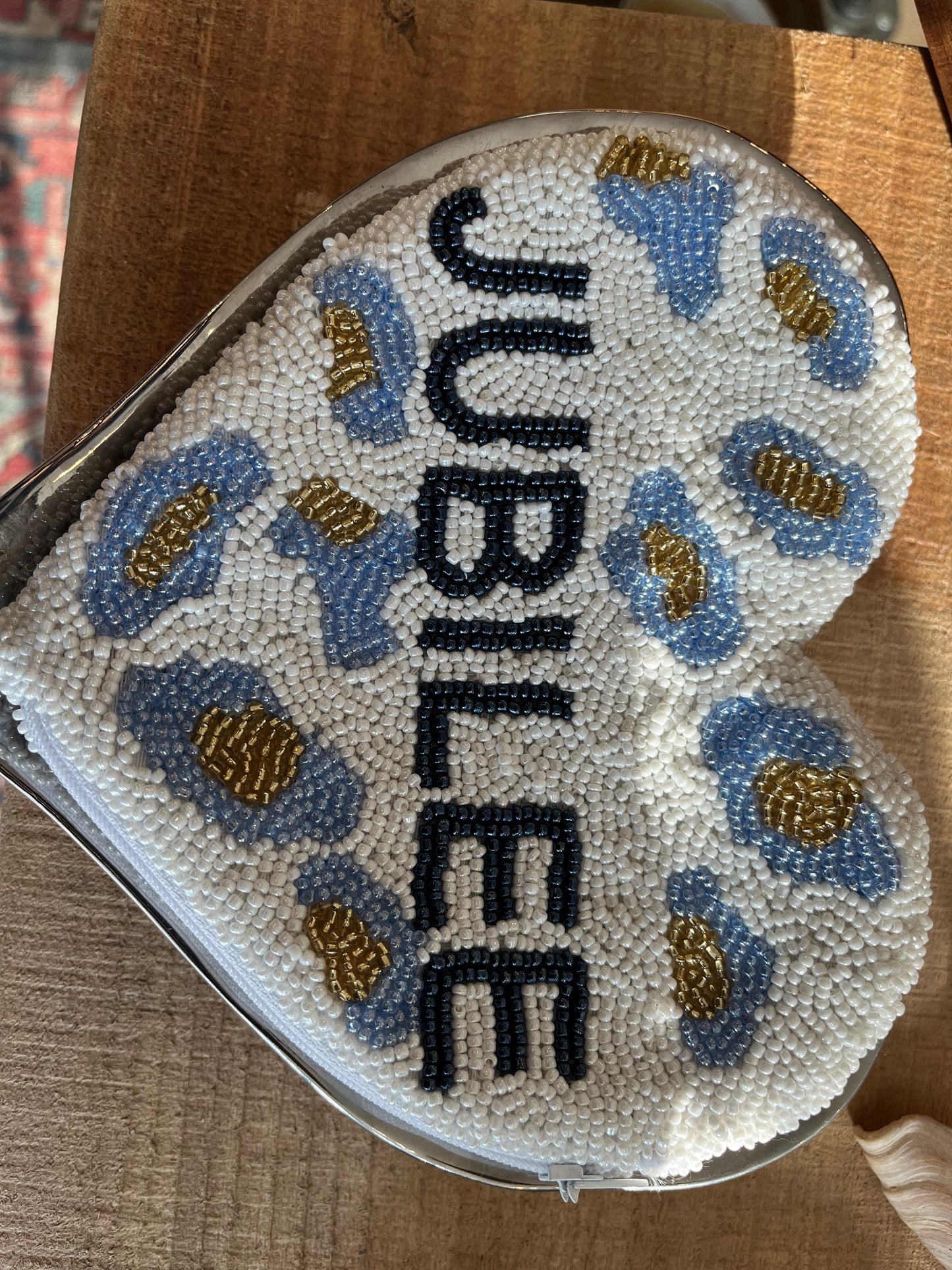 Jubilee Heart Beaded purse
