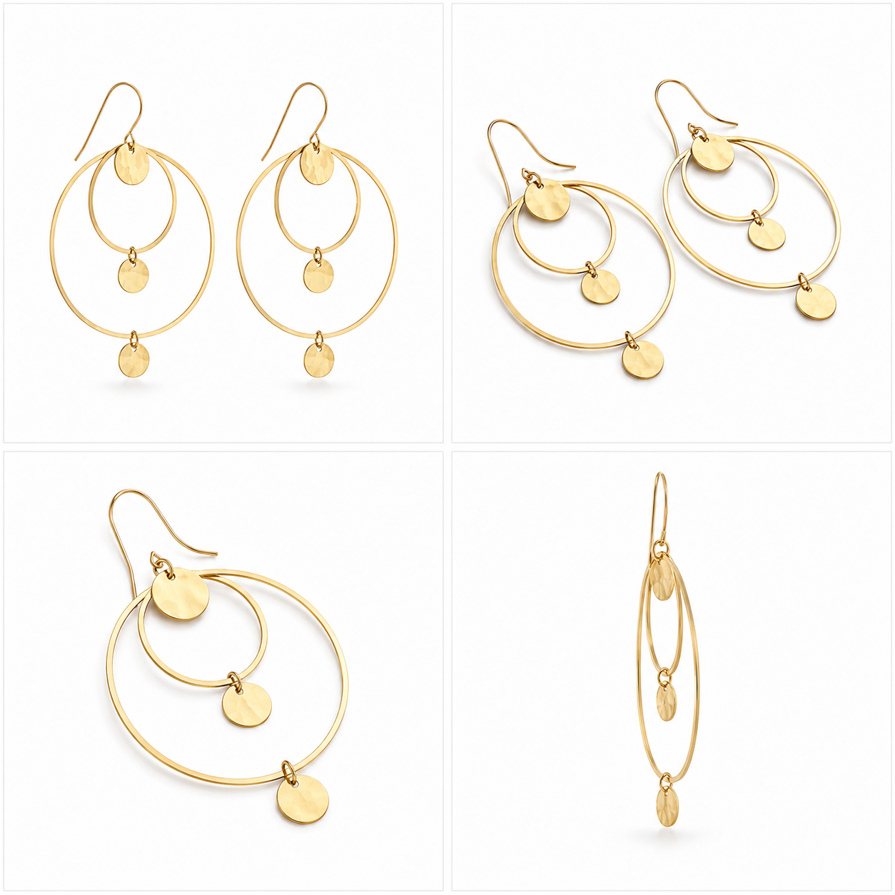 Orbit Harmony Drop Earrings