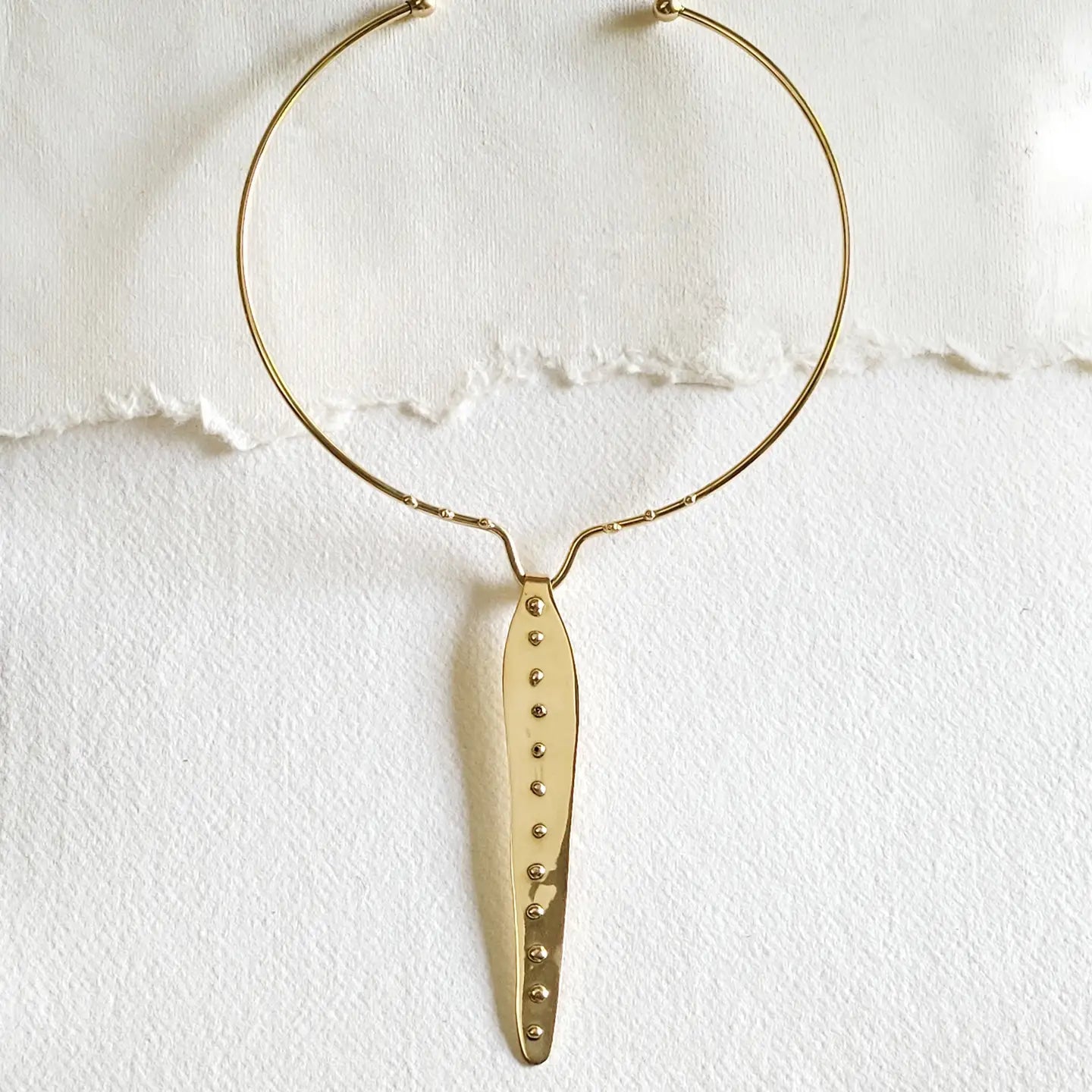 Brass Surf Collection Handmade Necklace