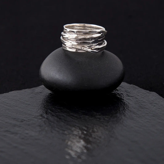 Sterling Silver Woven Ring