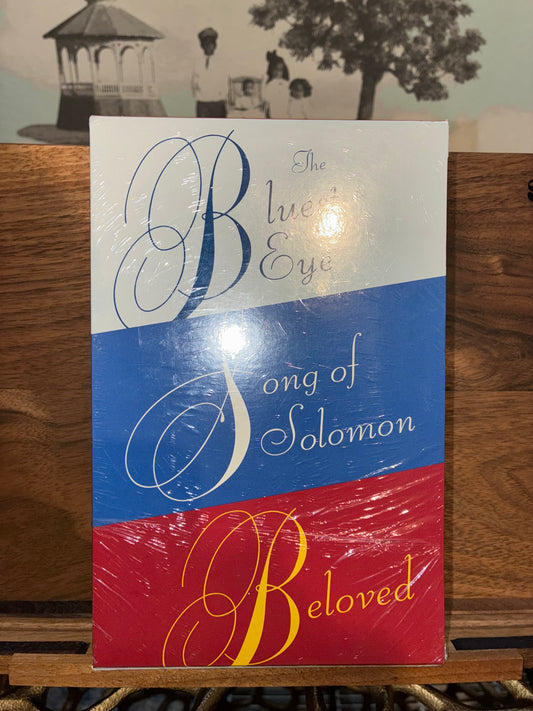 Toni Morrison- Trio: The Bluest Eye. Song of Solomon, Beloved