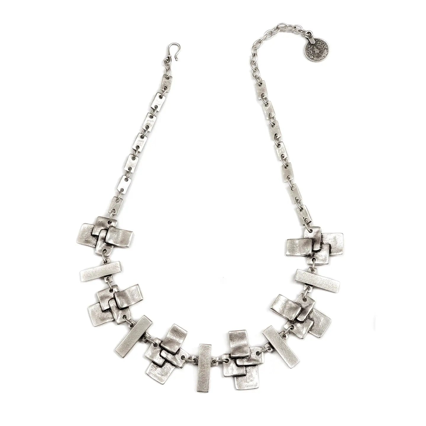Scream Pewter Necklace