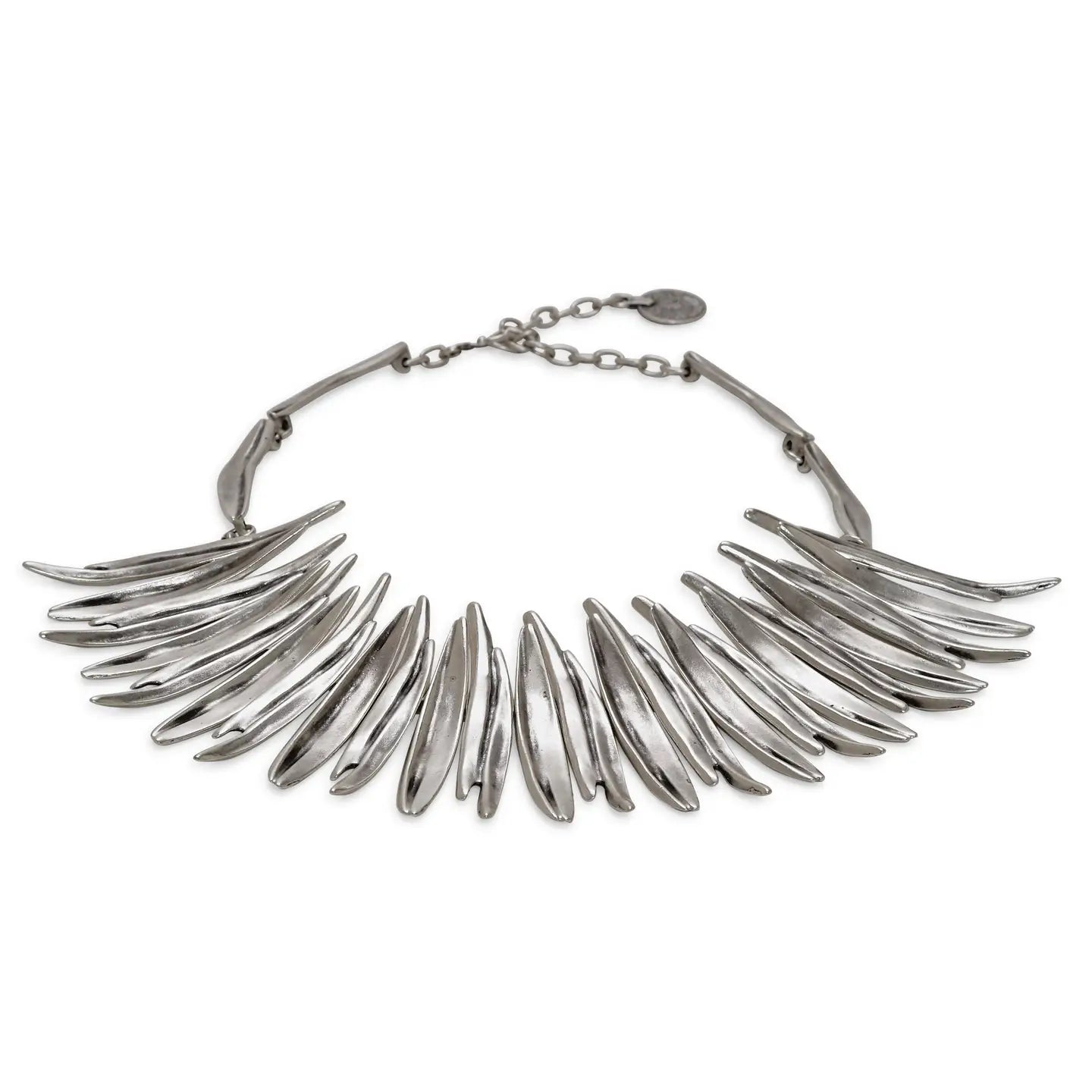 Fire Pewter Necklace
