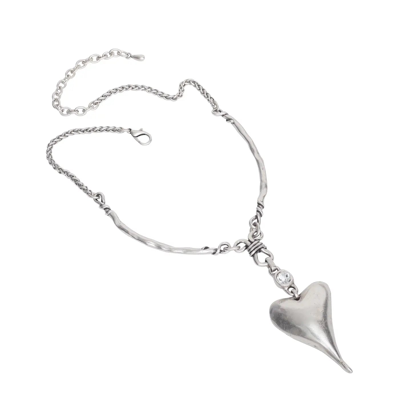 Heart Crystal Necklace