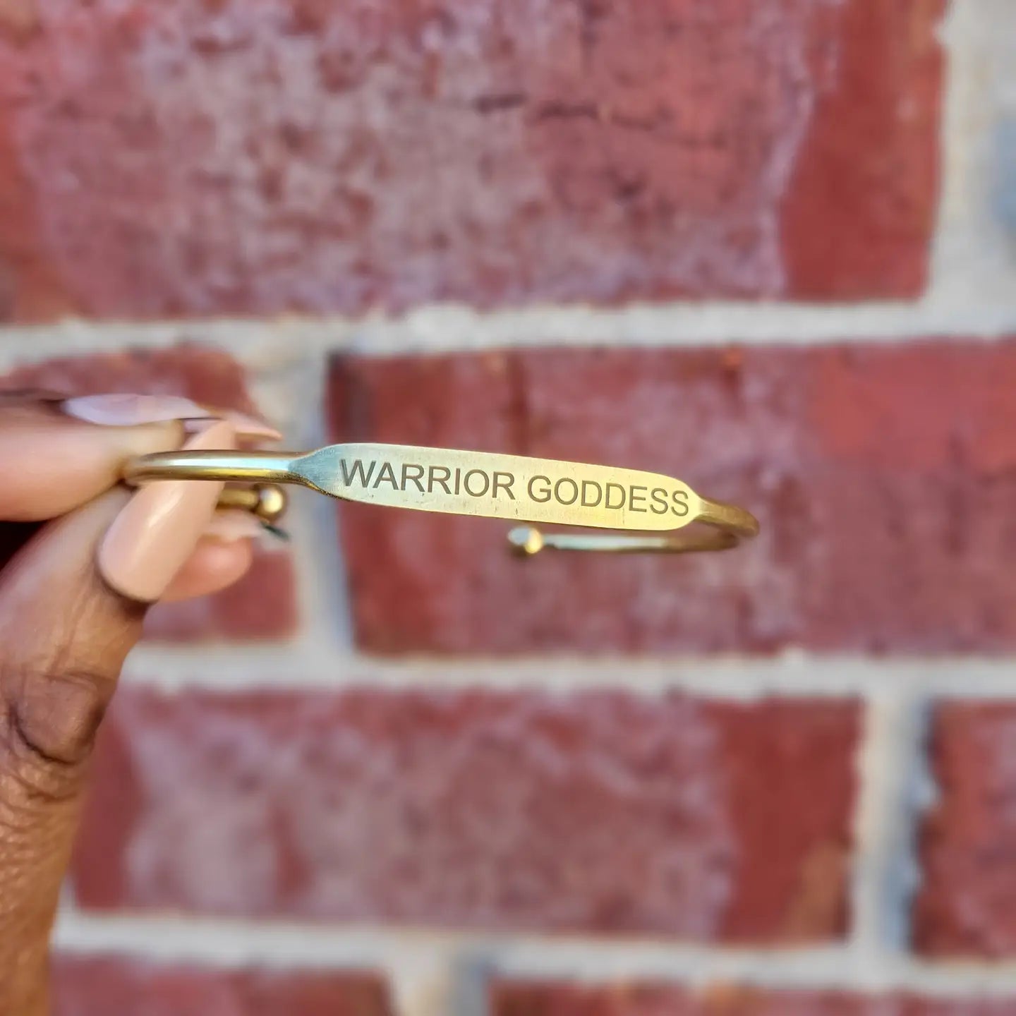 Warrior Goddess Affirmation Bangle