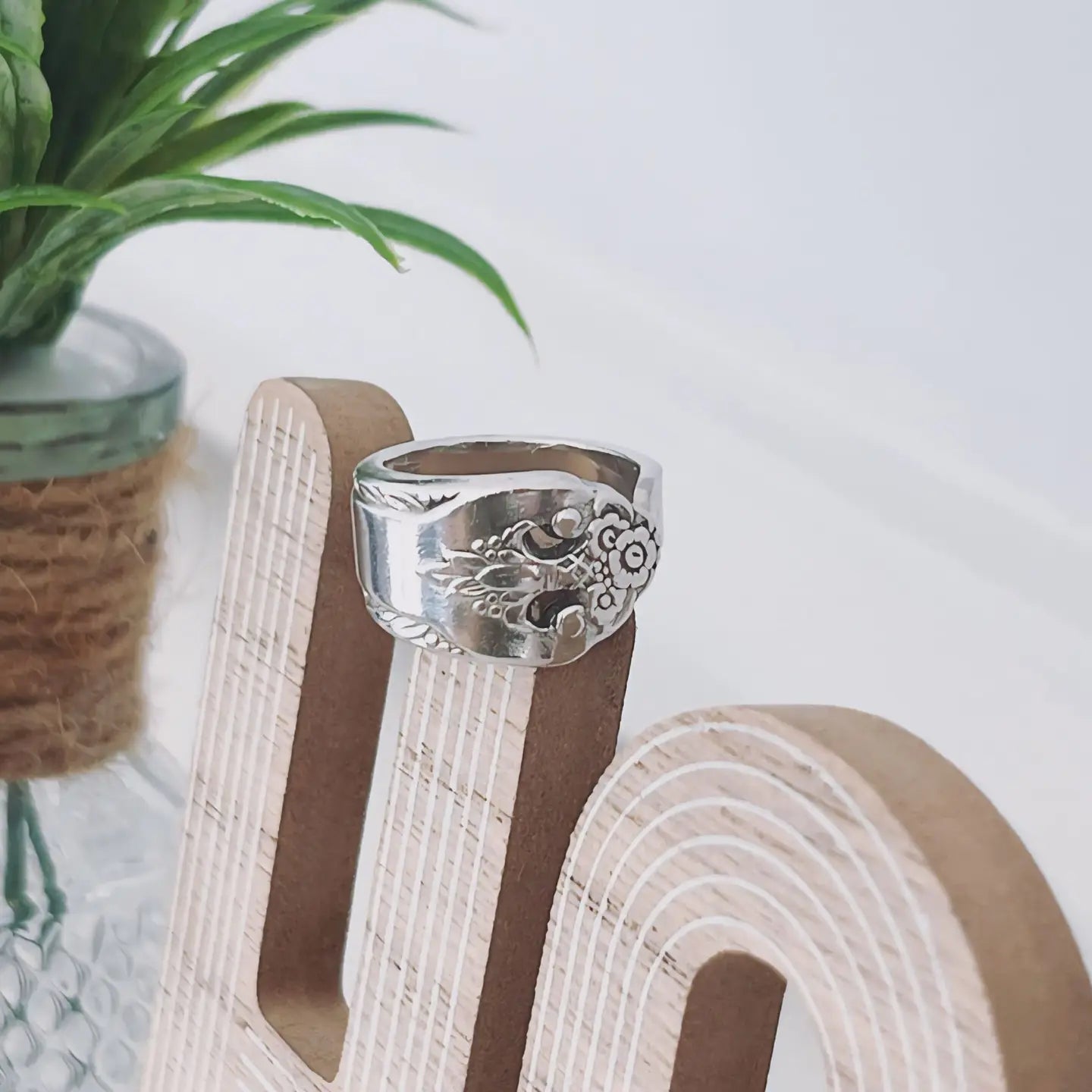 Lovely Lady Silver Ring