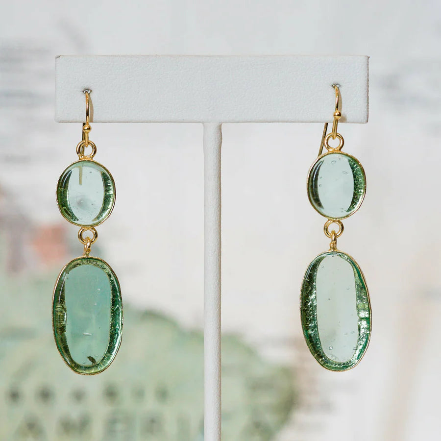 Vintage Window Pane Earrings