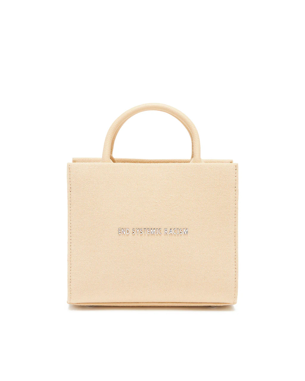 Brandon Blackwood End Systemic Racism Tan Canvas (Preloved)