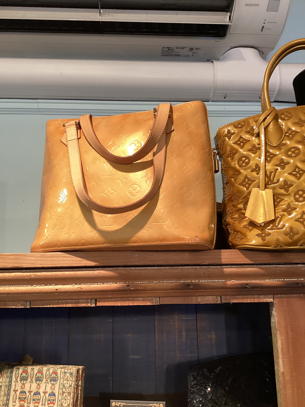 Louis Vuitton Large Yellow Monogram Purse
