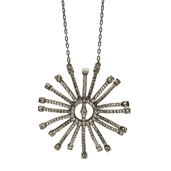 Crystal Spider Necklace