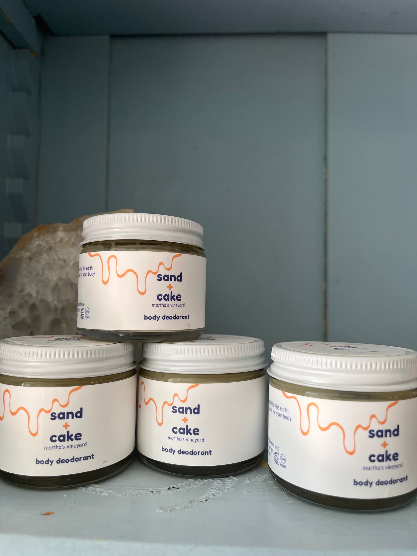 Citrus Punch Deodorant - Handcrafted All Natural - Sand & Cake