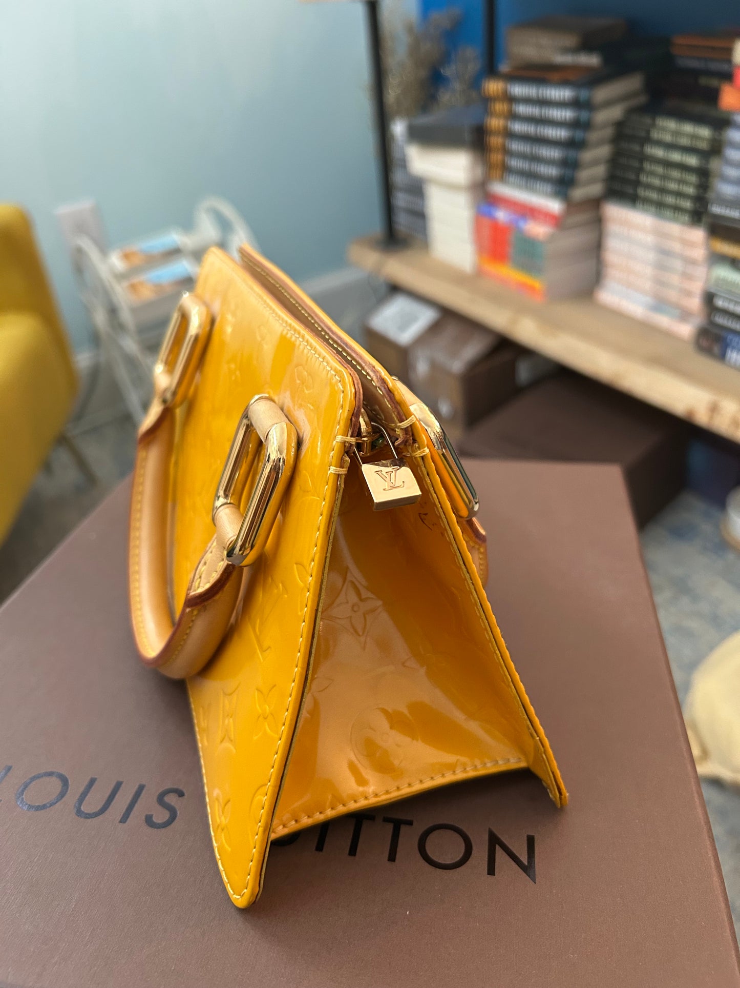 Louis Vuitton Monogram Vernis Mini Forsyth Bag