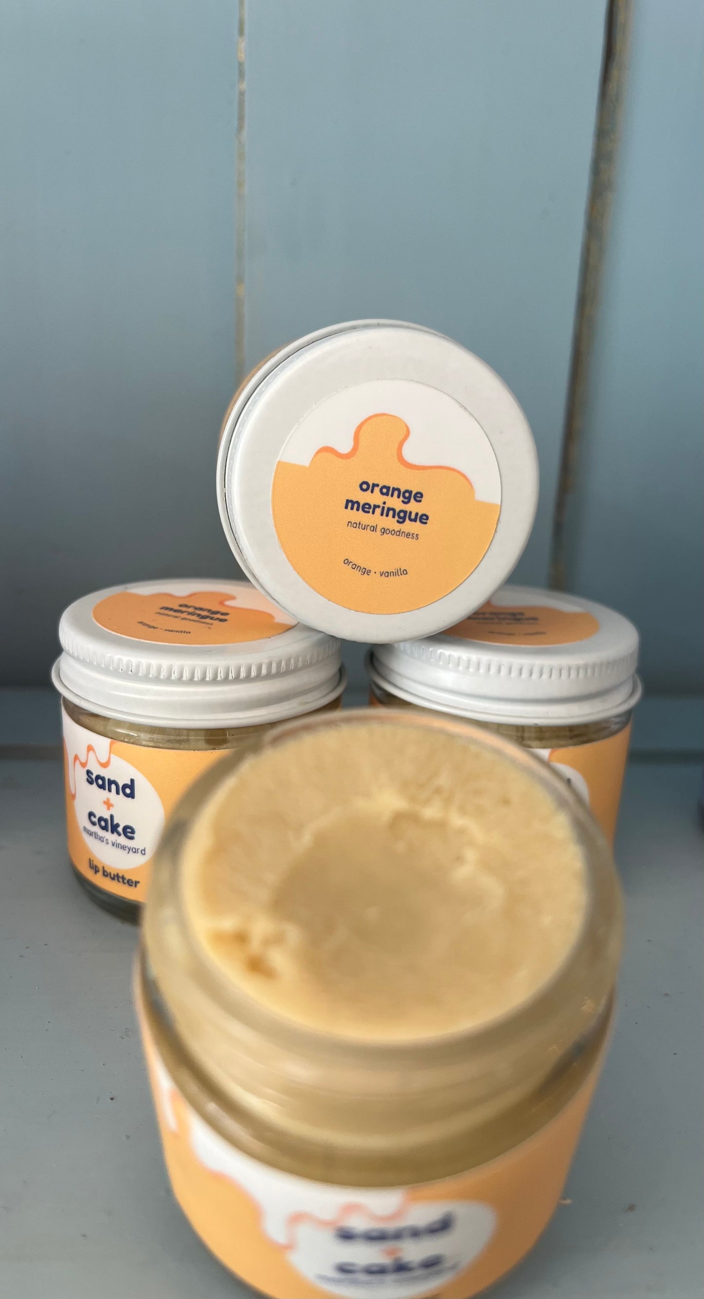 Orange Meringue Lip Butter (1oz) Sand & Cake
