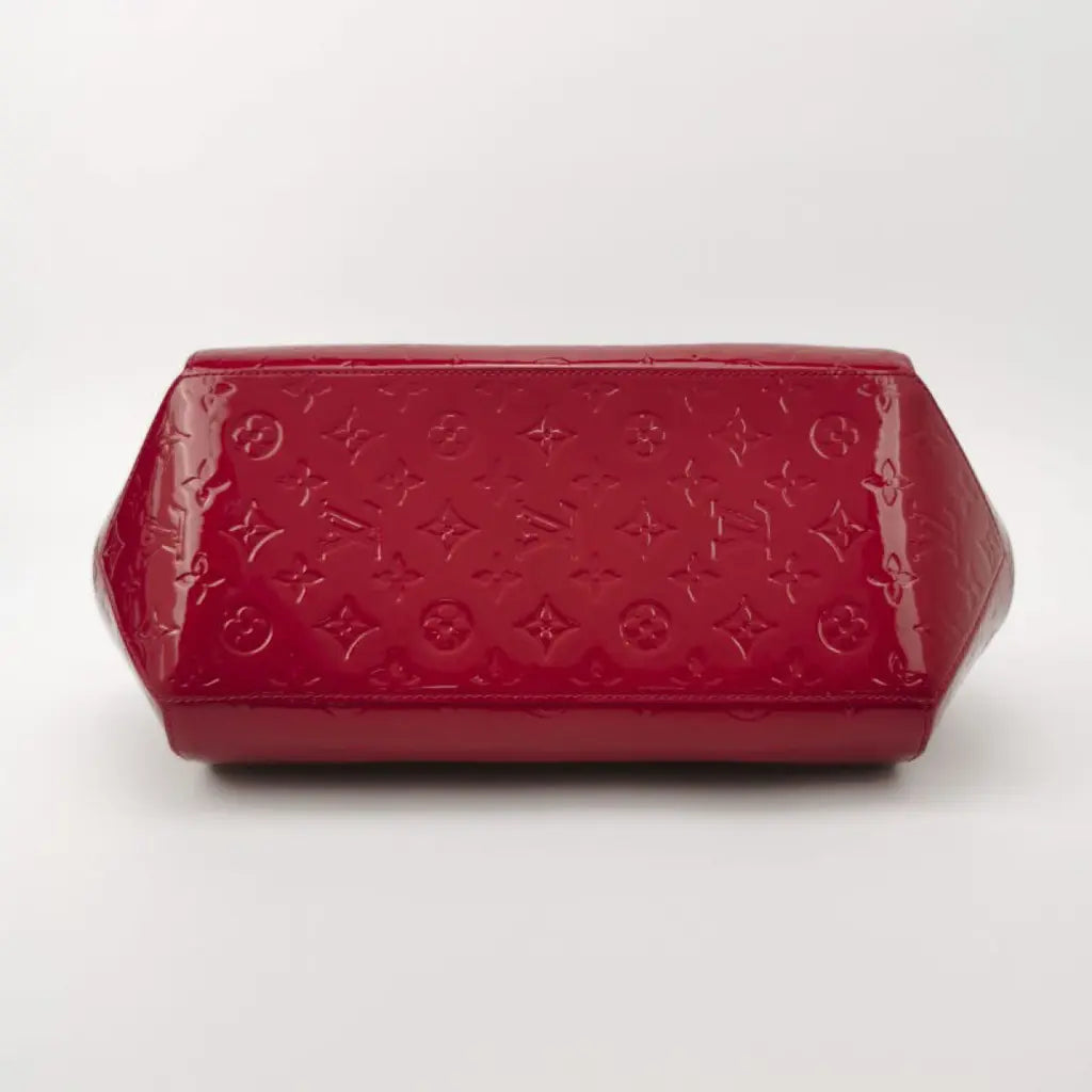 Louis Vuitton (LV) Monogram Vernis Sherwood Embossed Patent Leather Shoulder Bag