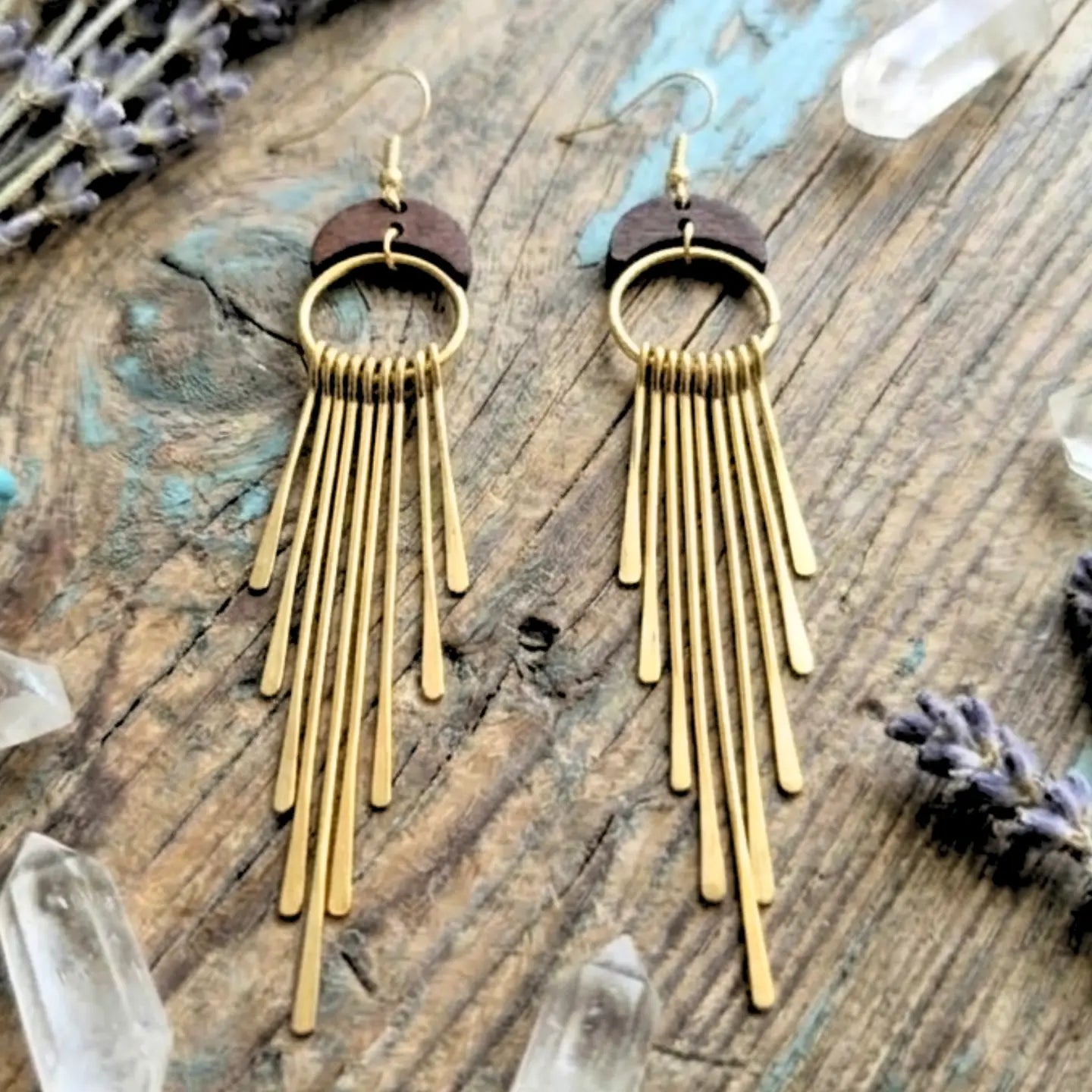 Solstice Fringe Duster Earrings