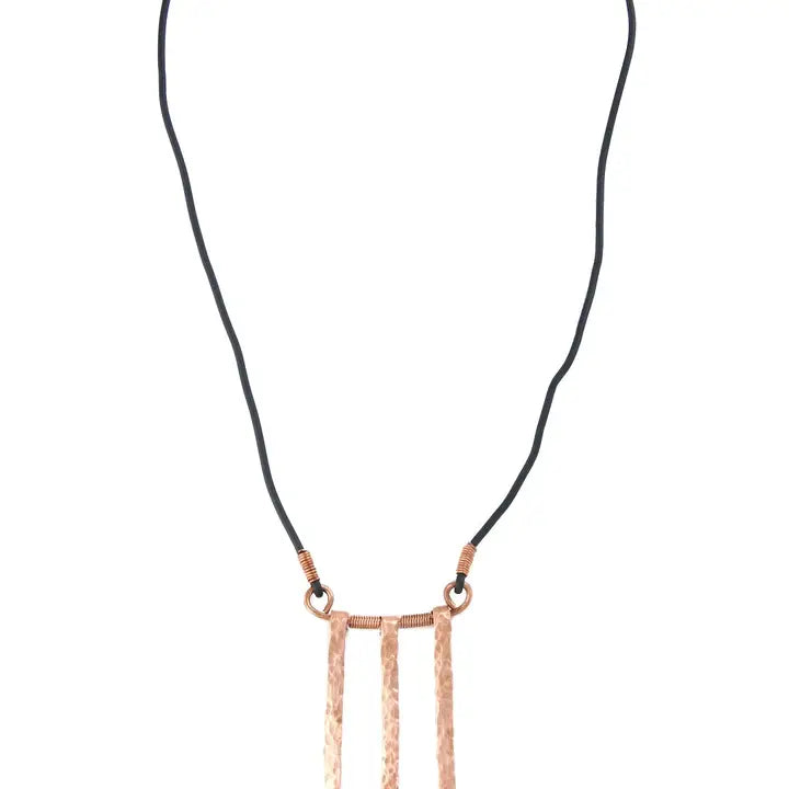 F.R.E.E Woman Trinity Copper Necklace