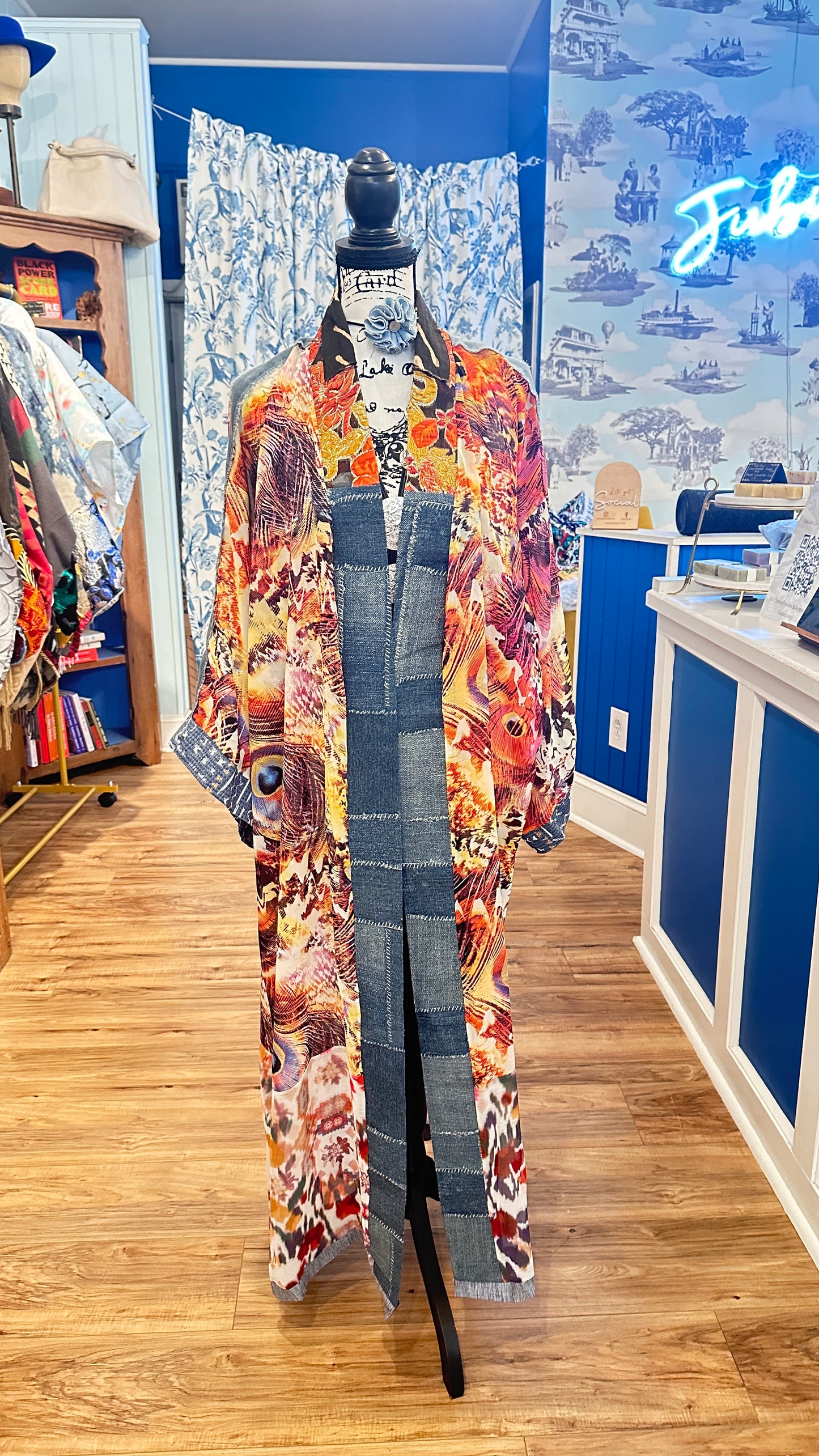 Festival Ember Kimono