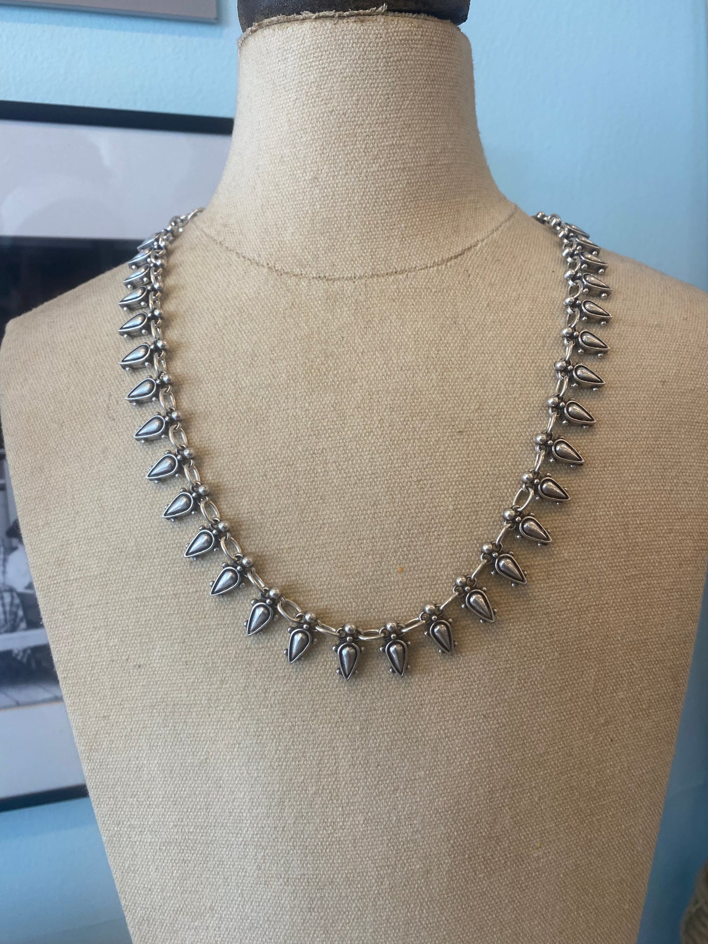 Silver Belt Choker