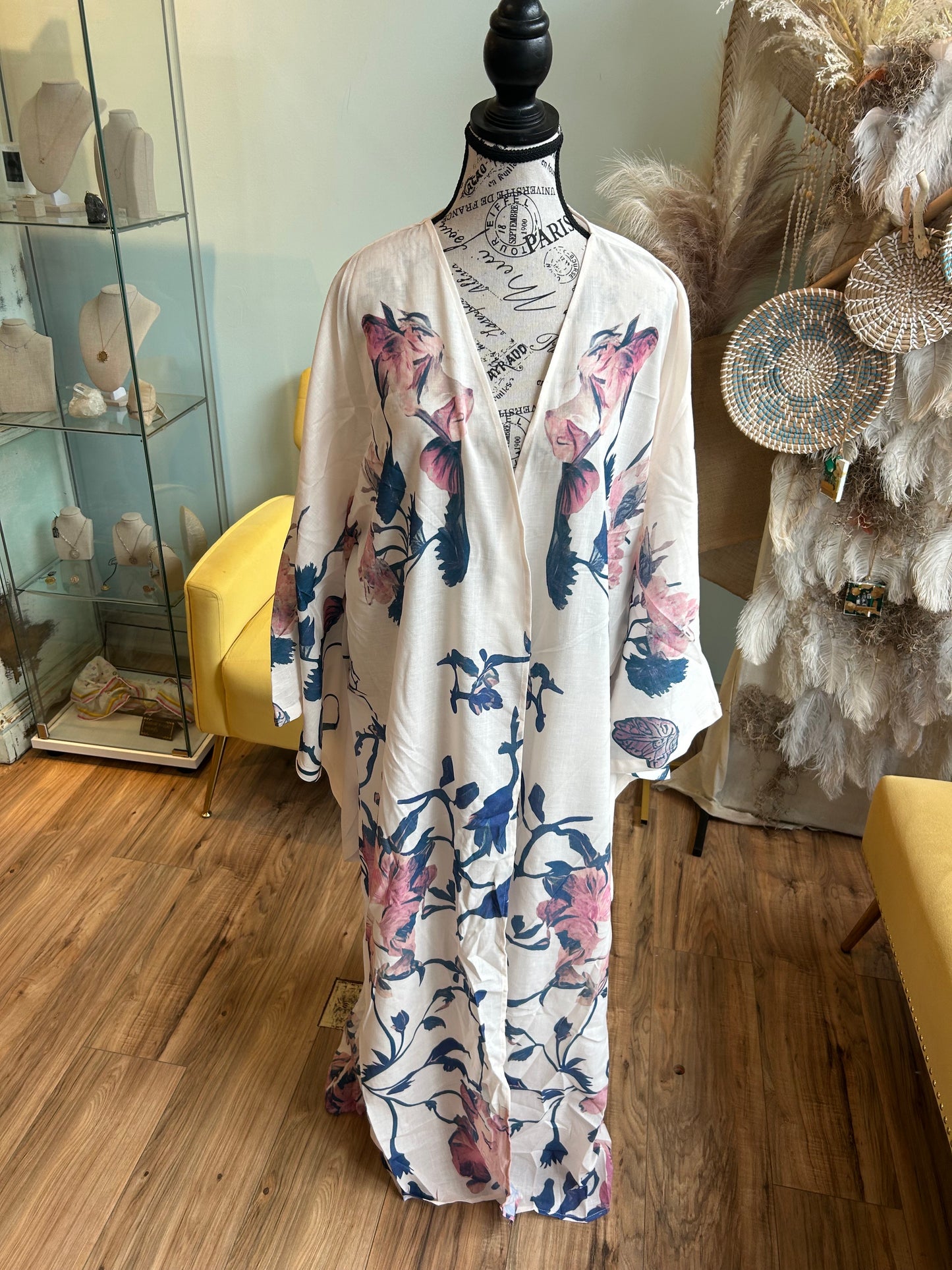 Whispering Petals Kimono
