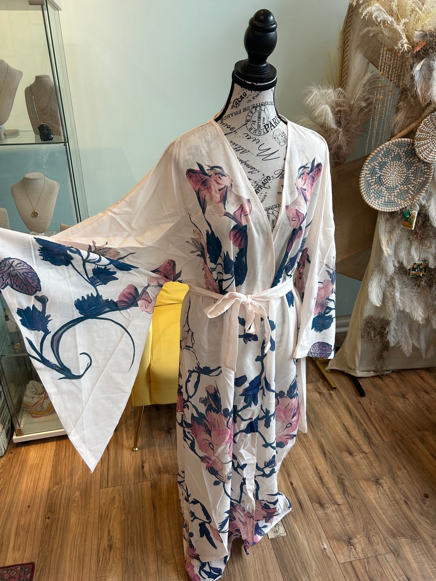 Whispering Petals Kimono