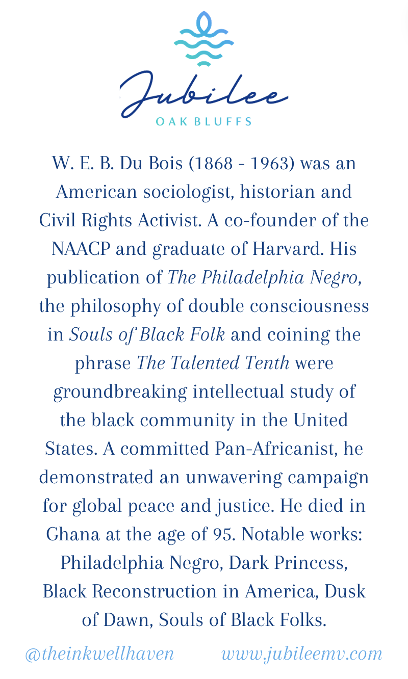 W.E.B. DuBois "Determined Woman" Quote Card