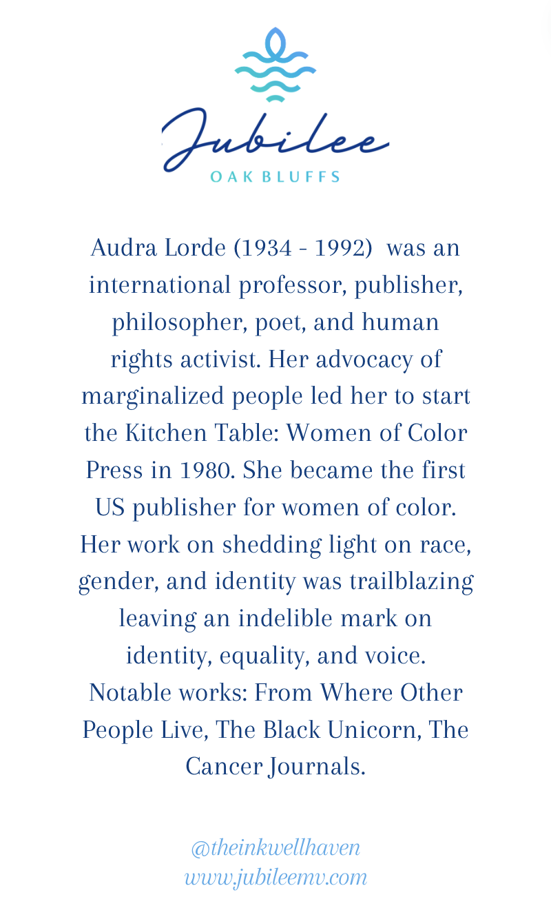 Audra Lorde "Dare to Be Powerful" Quote Card