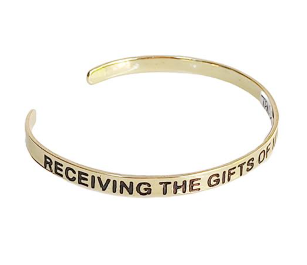 Receiving the Gifts of My Ancestors - Maya Angelou Cuff