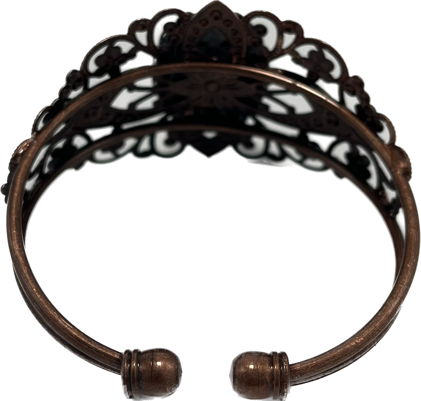 Cameo Brass & Copper Bracelet