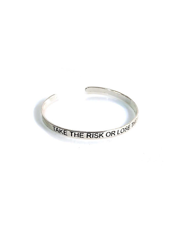 "Take the Risk" Cuff