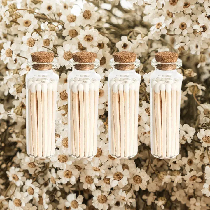 Matches Scented / Incense Match Stick Glass Jar
