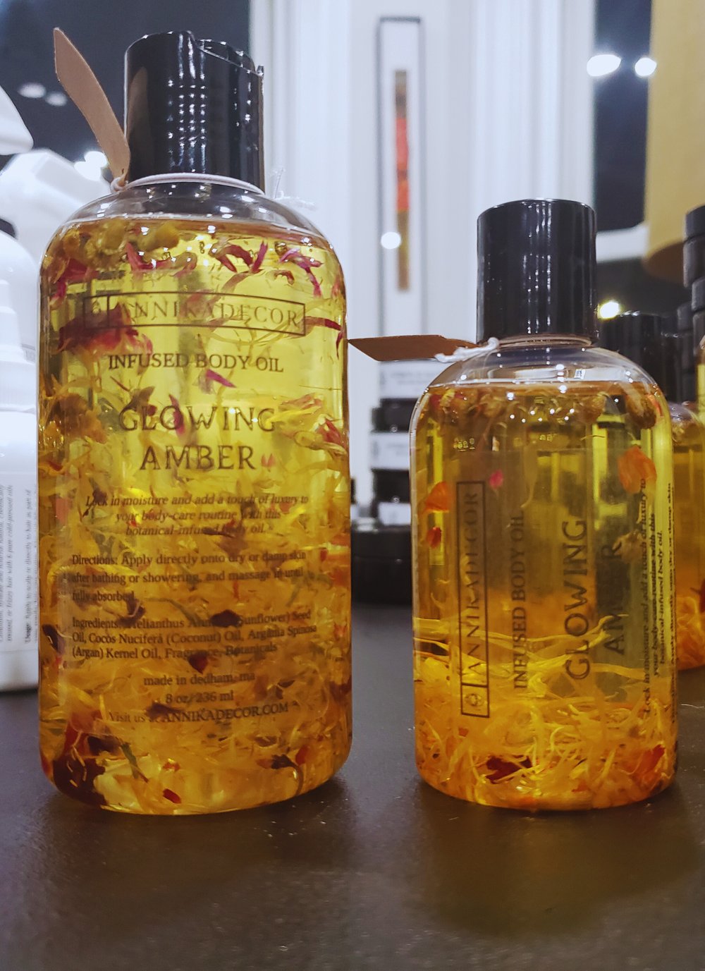Infused Glowing Amber Body Oil