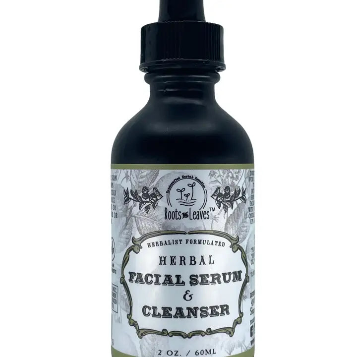 Organic Facial Serum & Cleanser