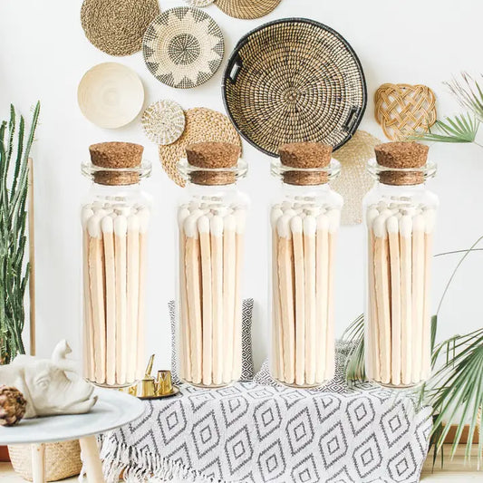Matches Scented / Incense Match Stick Glass Jar
