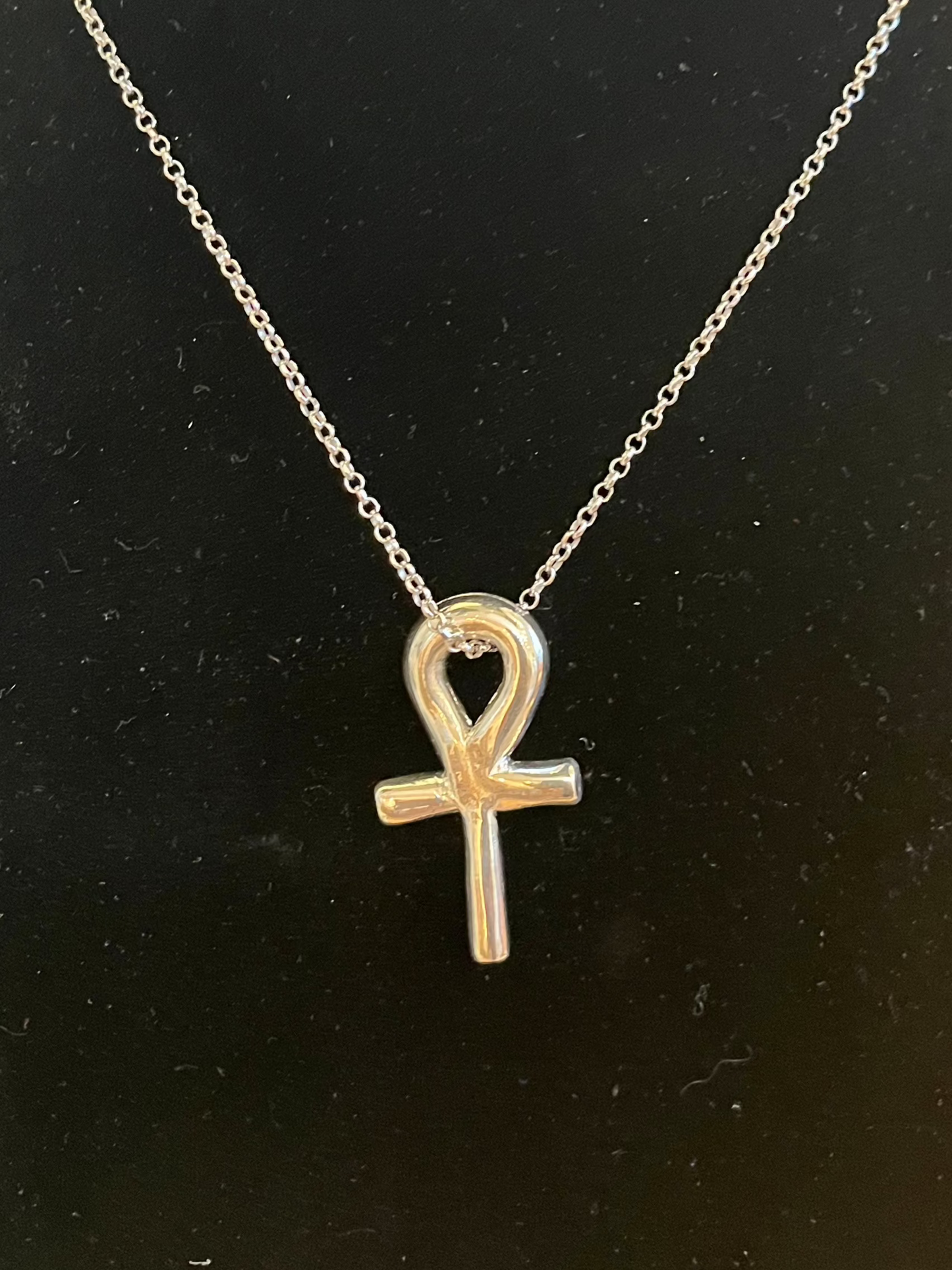 Sterling Silver Ankh Necklace