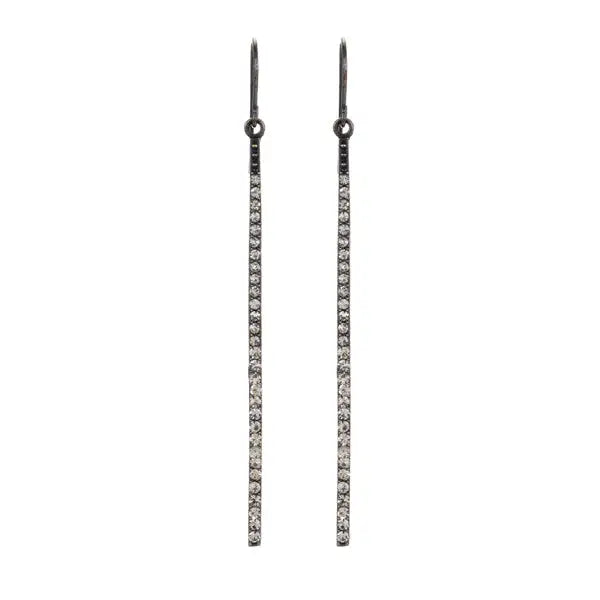 Crystal Stick Earrings