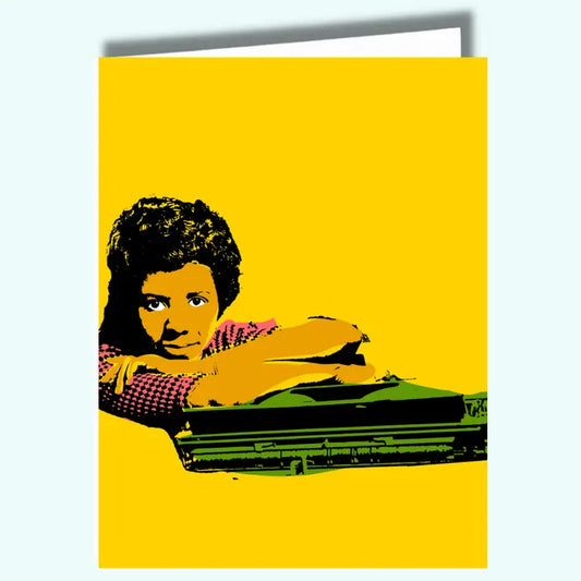 Lorraine Hansberry Black Icon Motivational Card