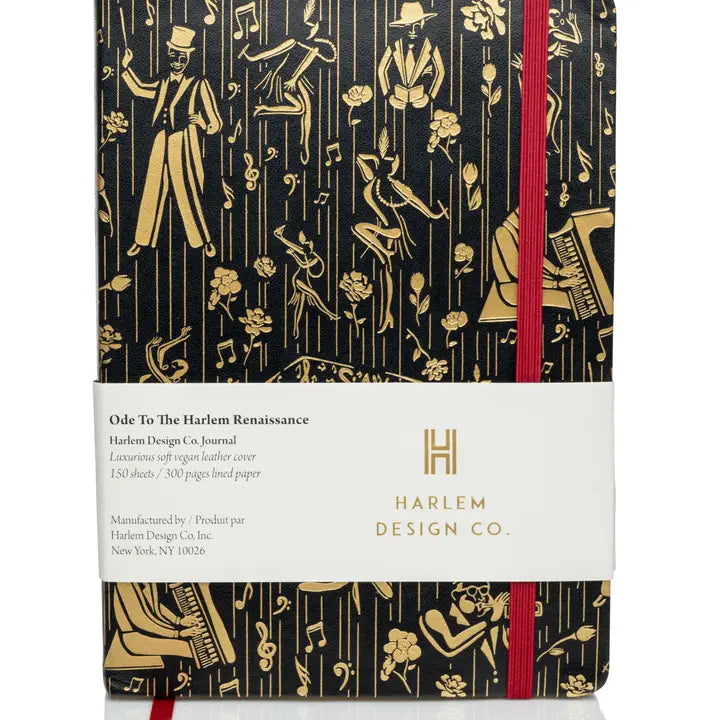 Ode to the Harlem Journal- Black and Gold