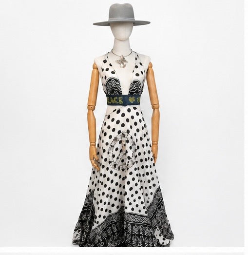 Bandana Halter Dress